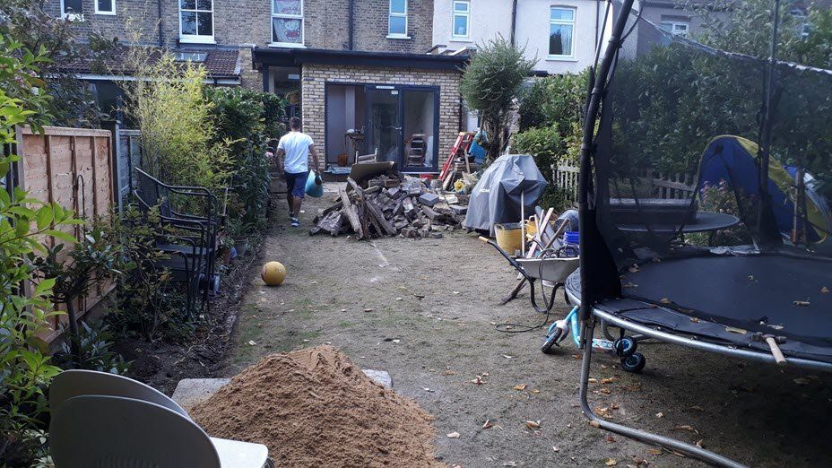 landscape project before