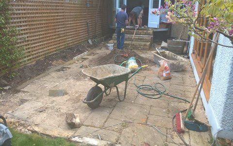 garden before design & build