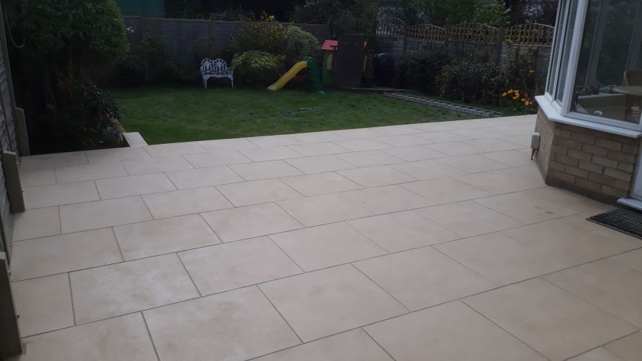 garden patio design & built