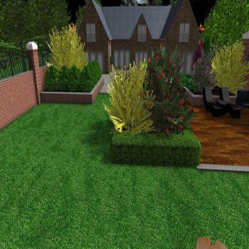 traditional garden design construction