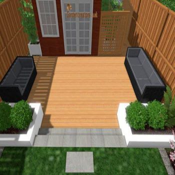 hardwood decking installation