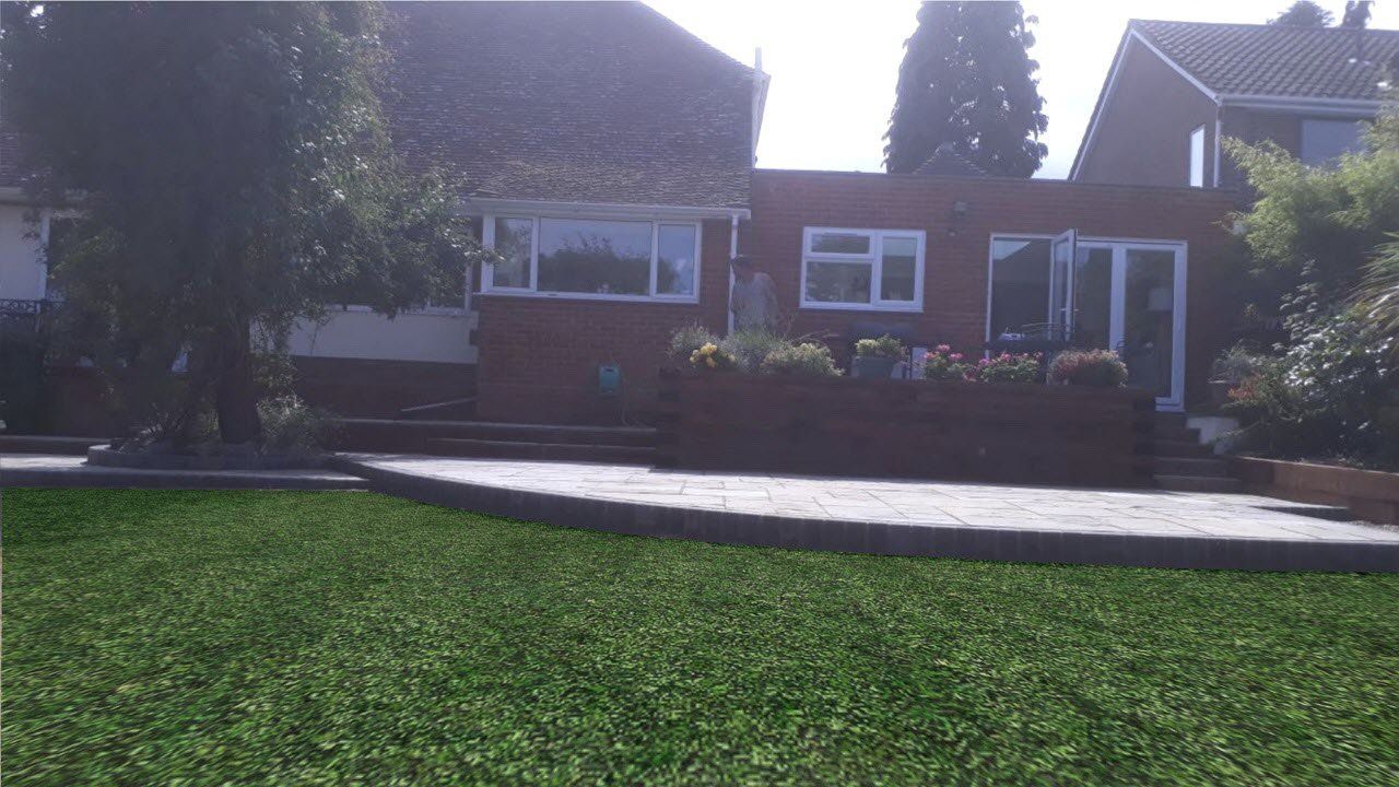 after design & landscaped