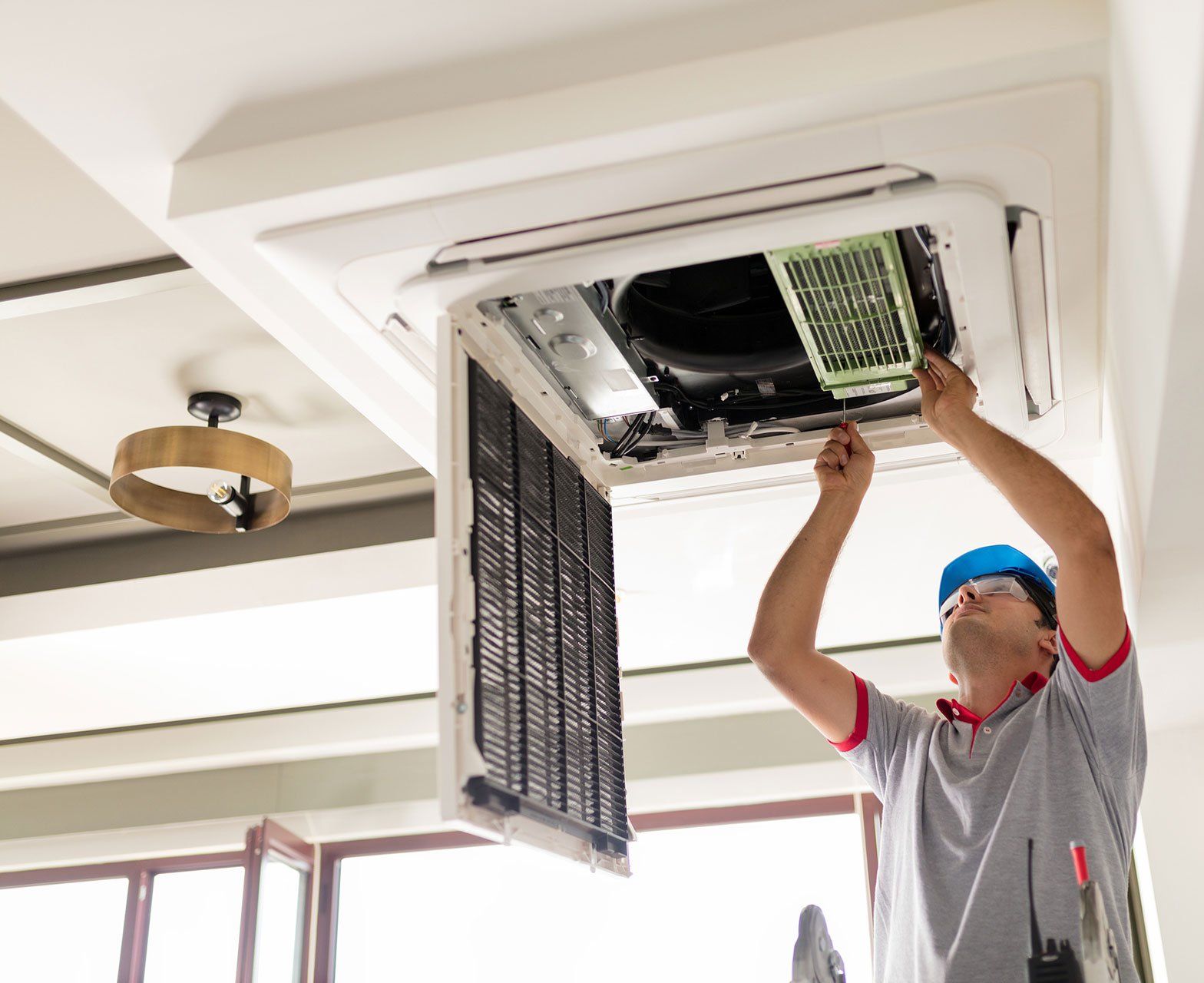 Air conditioner install