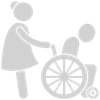 icona assistenza a disabile