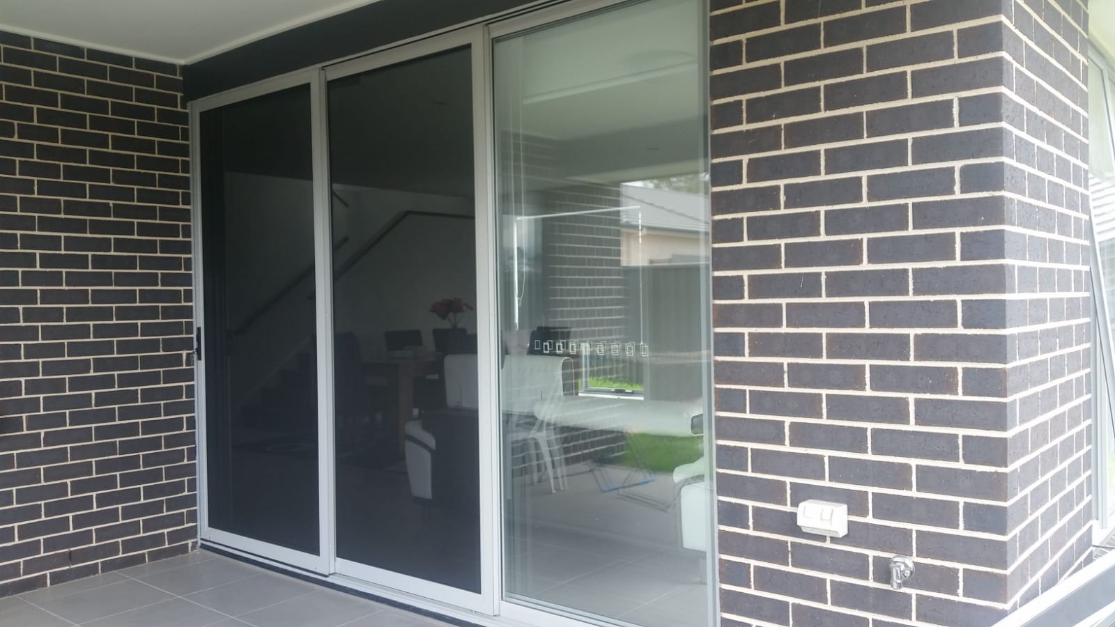 all glass door