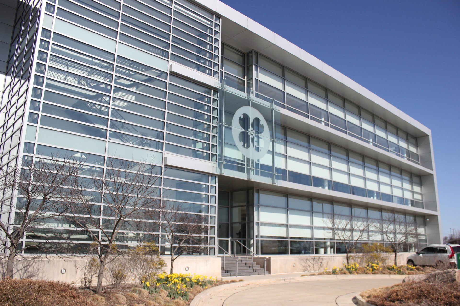 Alumnium and glass storefronts, and curtain walls