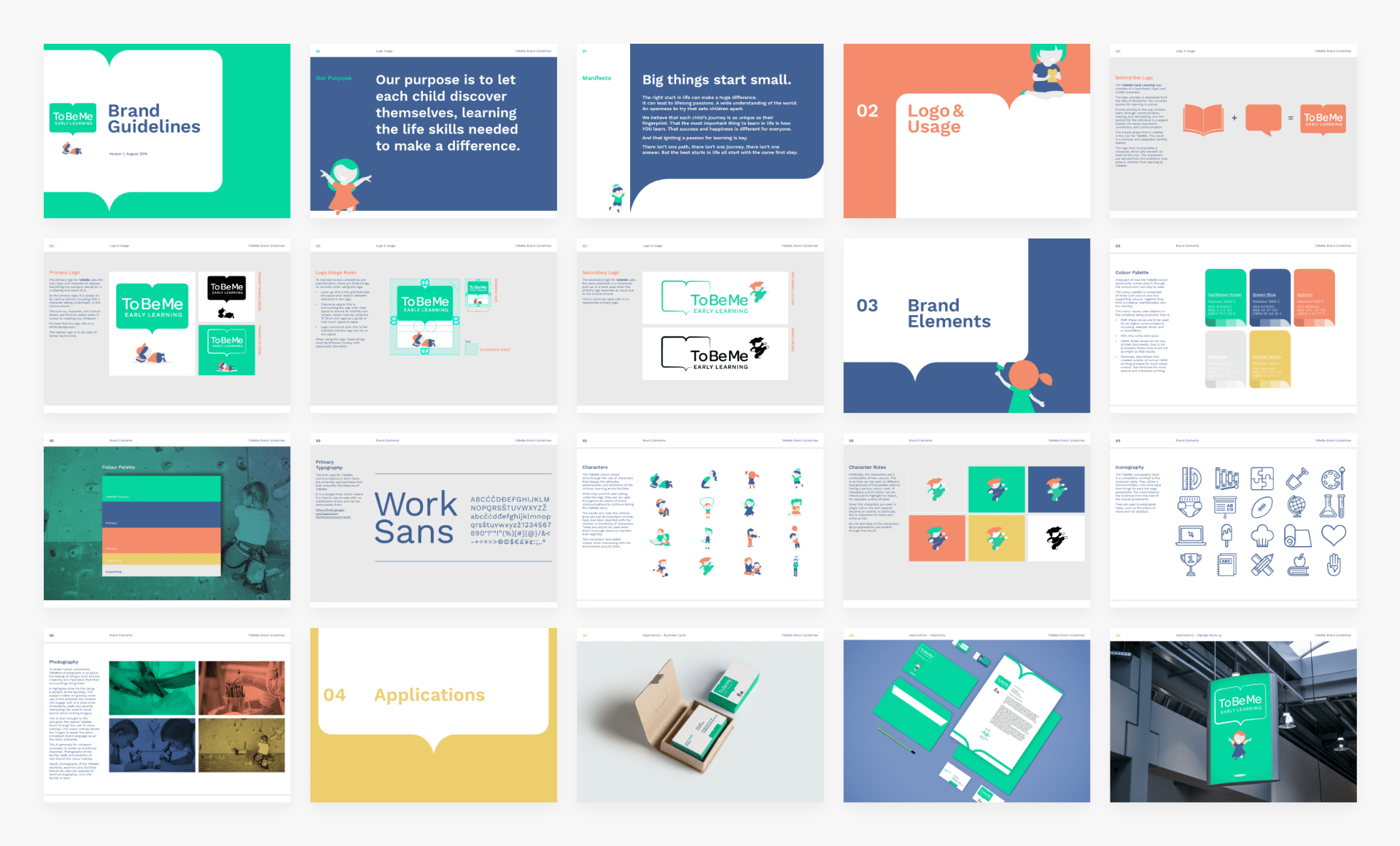 A collage of website pages