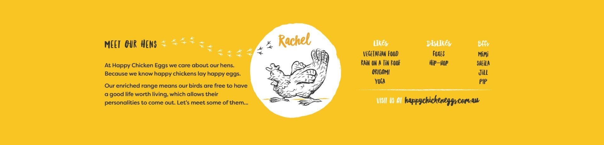 Meet our hens - Rachel