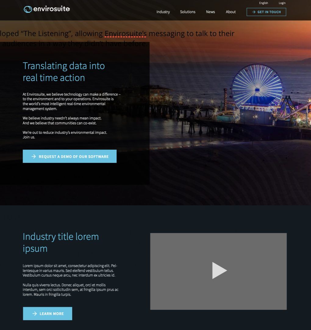 Envirosuite website
