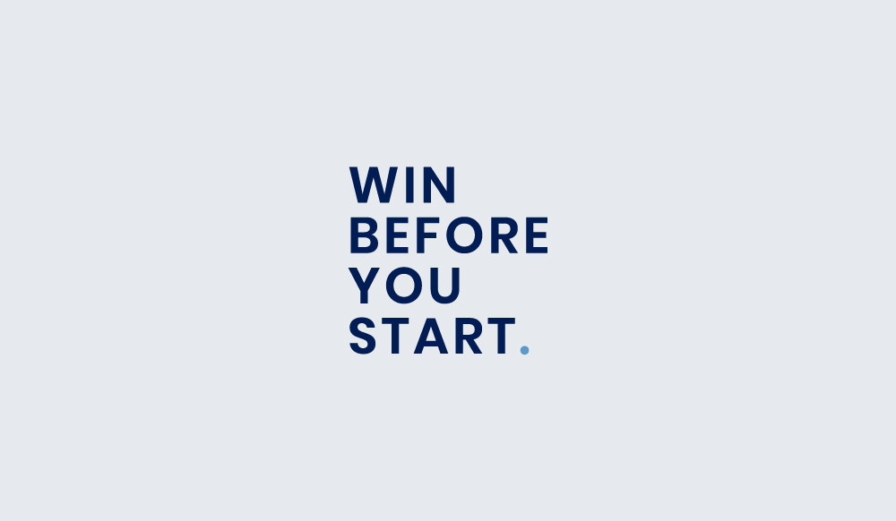 win before you start - bowhill