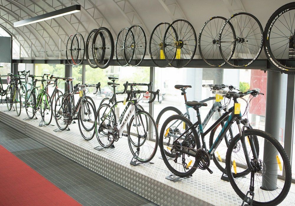 Biciclette esposte