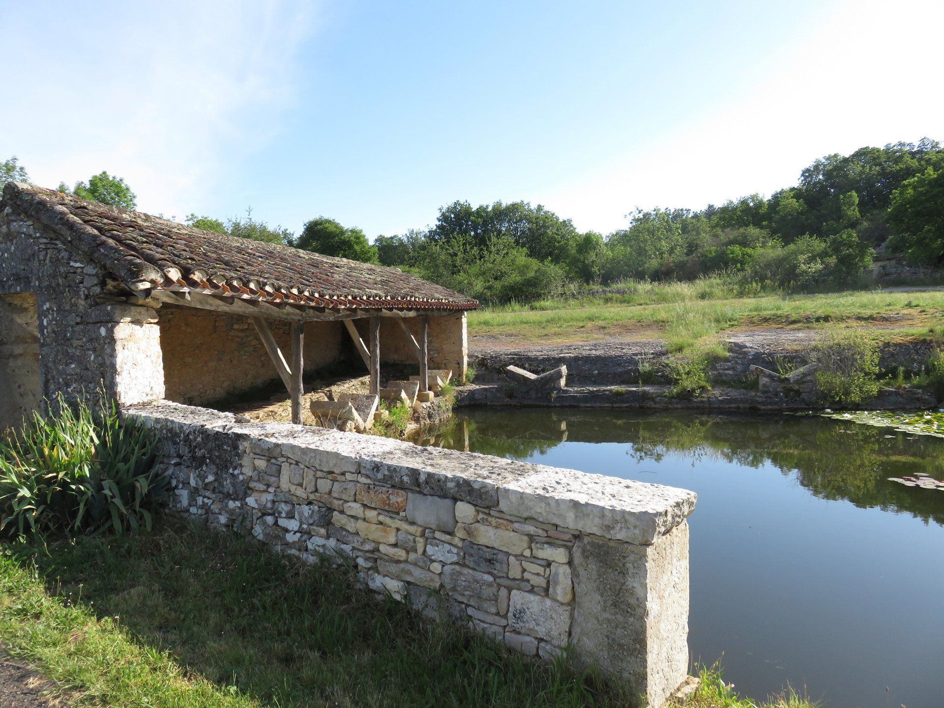 lavoir papillon de l'escabasse - Bach, Lot