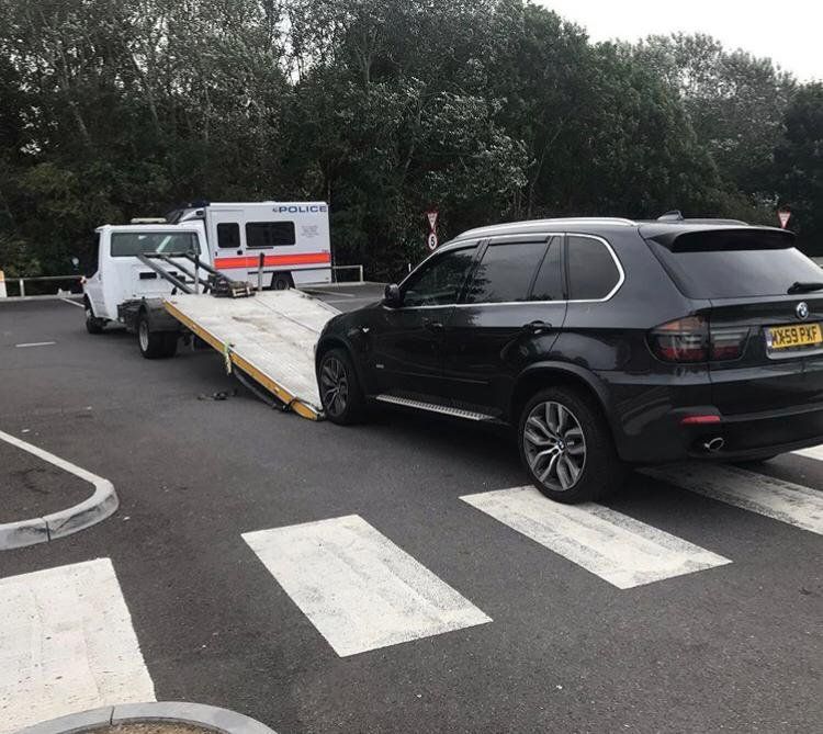 Vehicle recovery 4