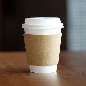 Brown Coffee Cup — Cadillac, MI — All Beans Coffee Company