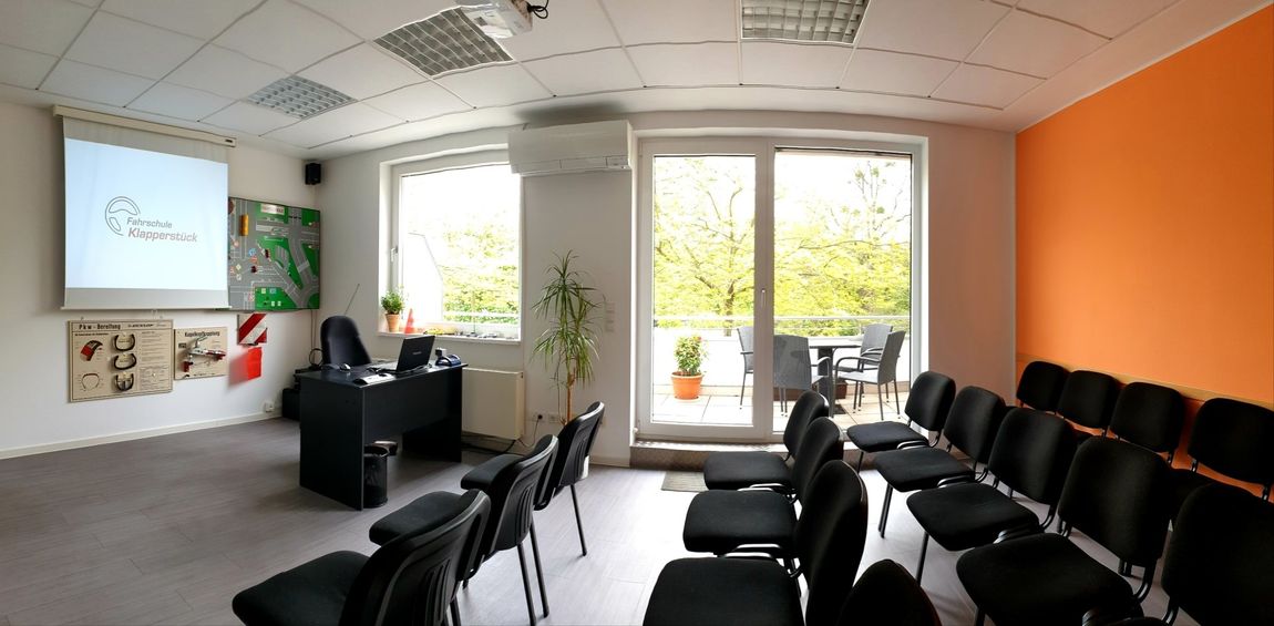Unterrichtsraum, Fahrschule Thomas Klapperstück