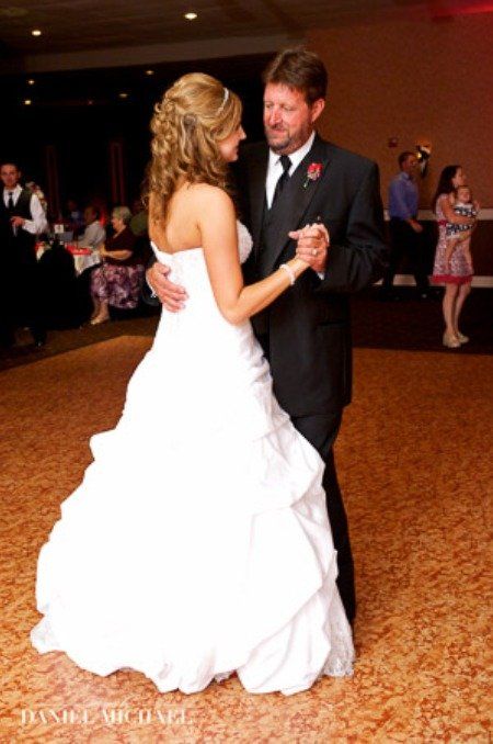 Dancing Bride and Groom