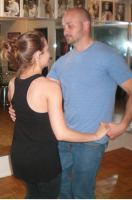 Couple In Dance Class