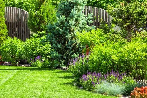 Shrubs Garden Fence — Atlanta, GA — West Georgia Fence Co