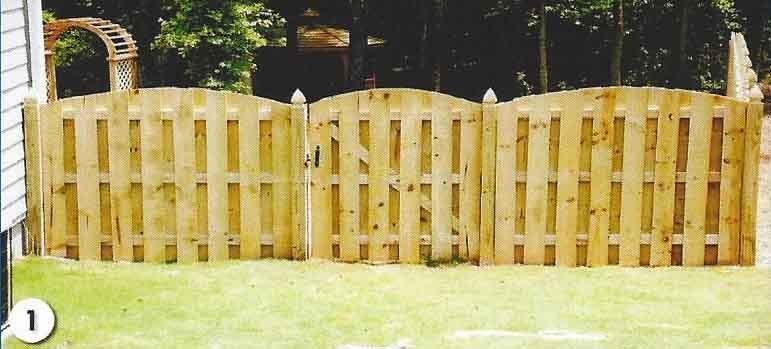 House Wood Fencing — Atlanta, GA — West Georgia Fence Co