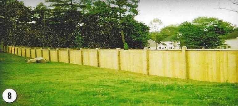 Wooden Type Backyard Fence — Atlanta, GA — West Georgia Fence Co
