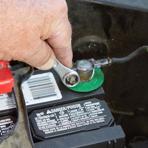 Battery fitting