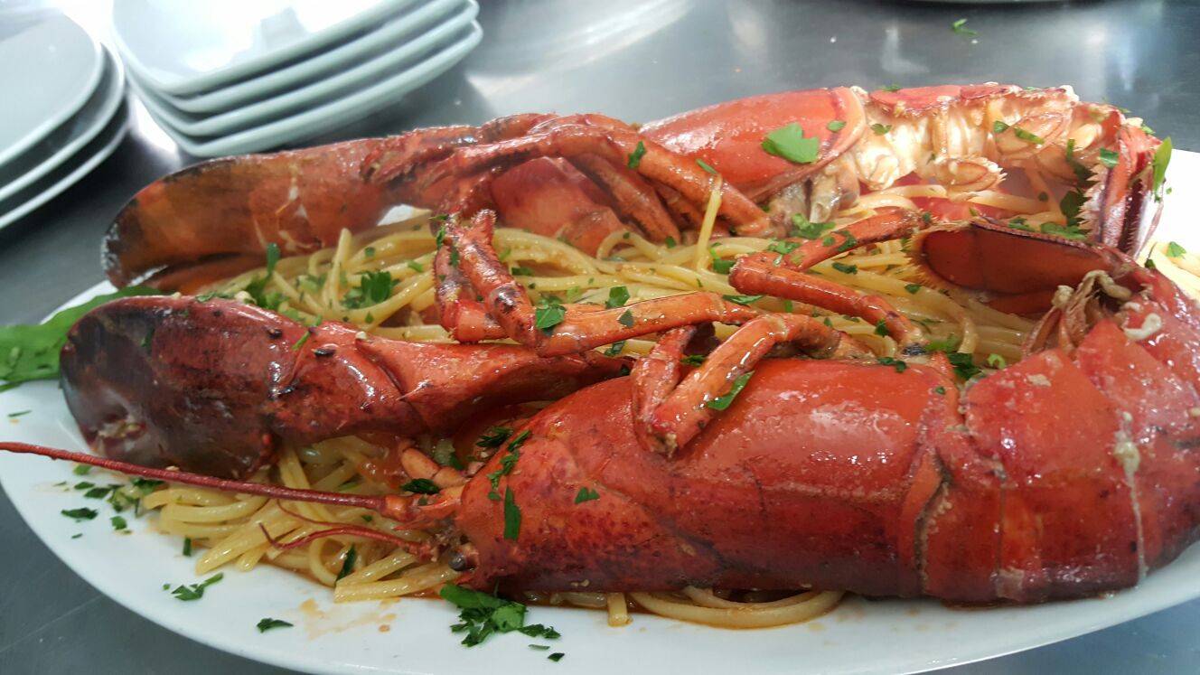 linguine con astice