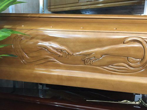 decorazioni di un cofano funebre