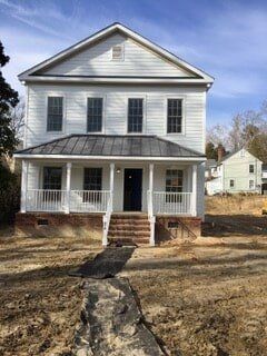 Front View of White House — Utility Sheds in Saluda, VA