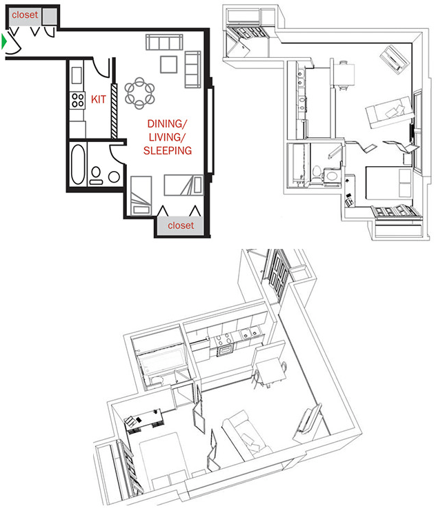 Lake Terrace Floorplans