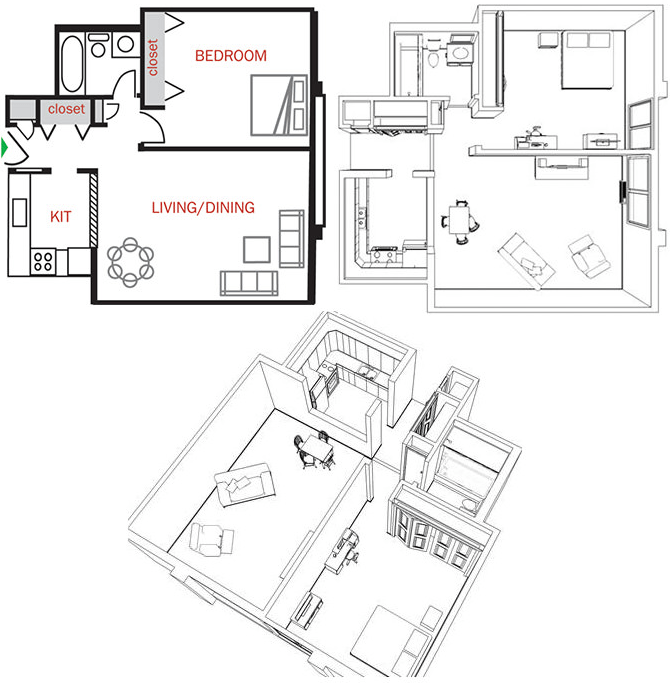 Lake Terrace Floorplans