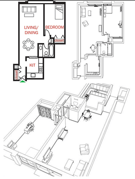 Lake Terrace Floorplans