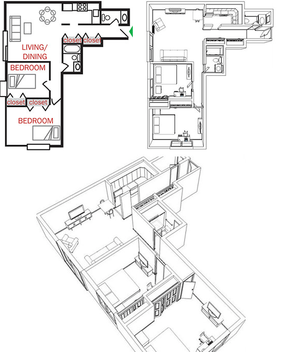 River Terrace Floorplans