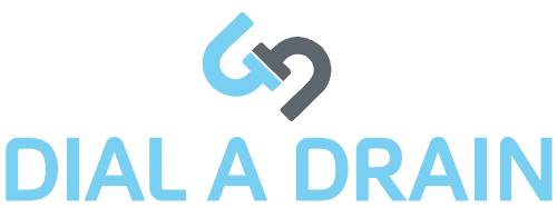 Dial a drain logo