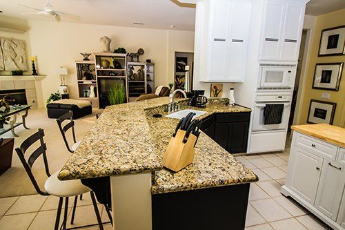 Granite Countertop of the Kitchen — Naples, FL — Natural Stone Concepts Granite Countertop of the Kitchen — Naples, FL — Natural Stone Concepts