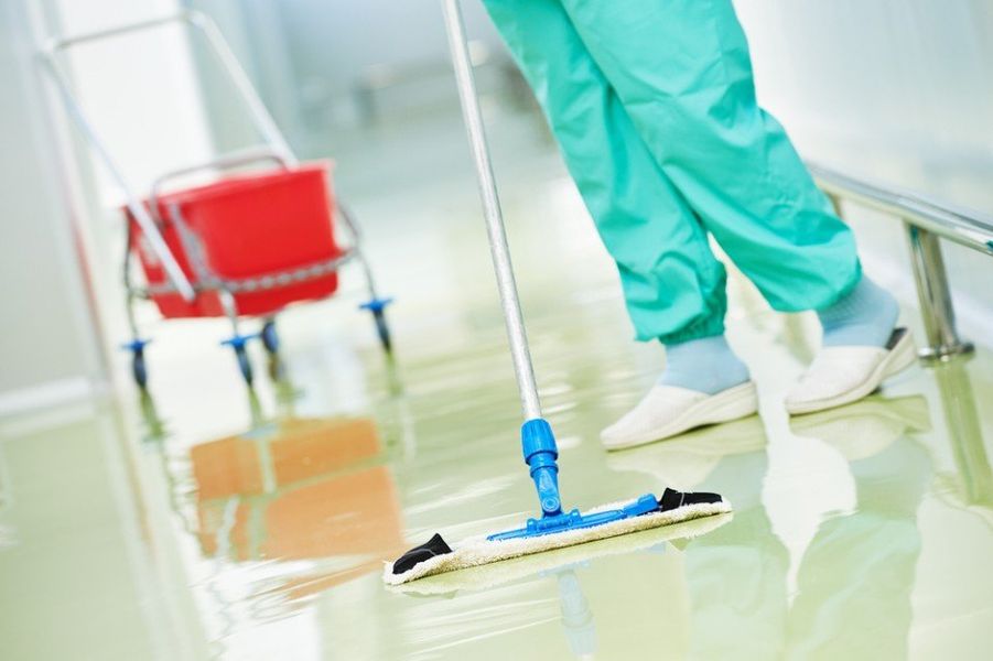 addetta pulizie ospedali