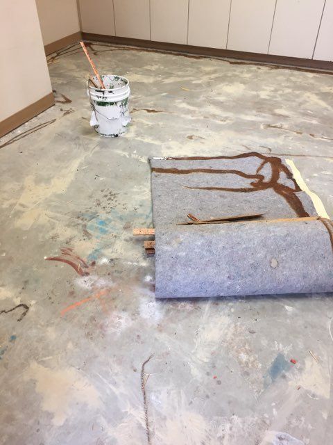 CLASSROOM EPOXY BEFORE