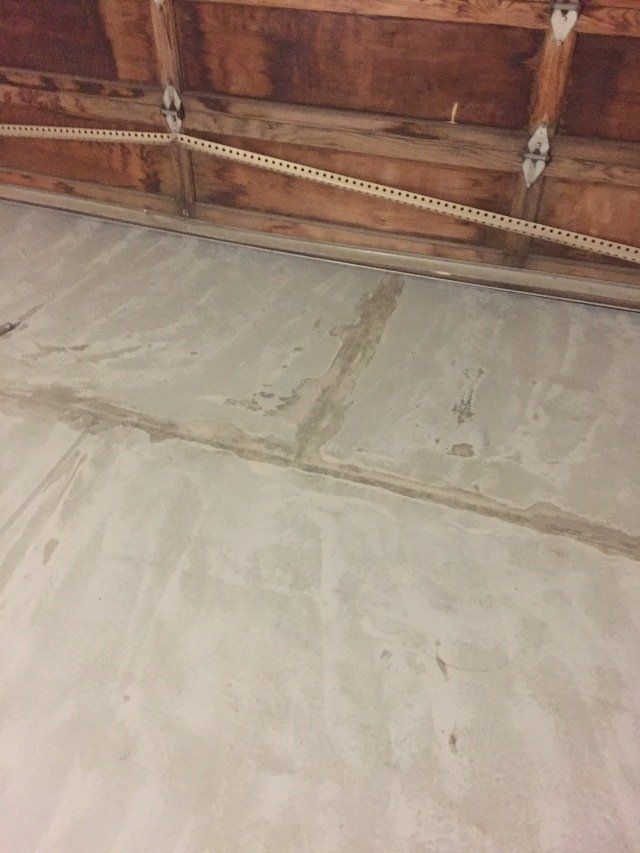 GARAGE EPOXY BEFORE