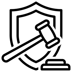 Symbol Rechtliche Aktivitäten