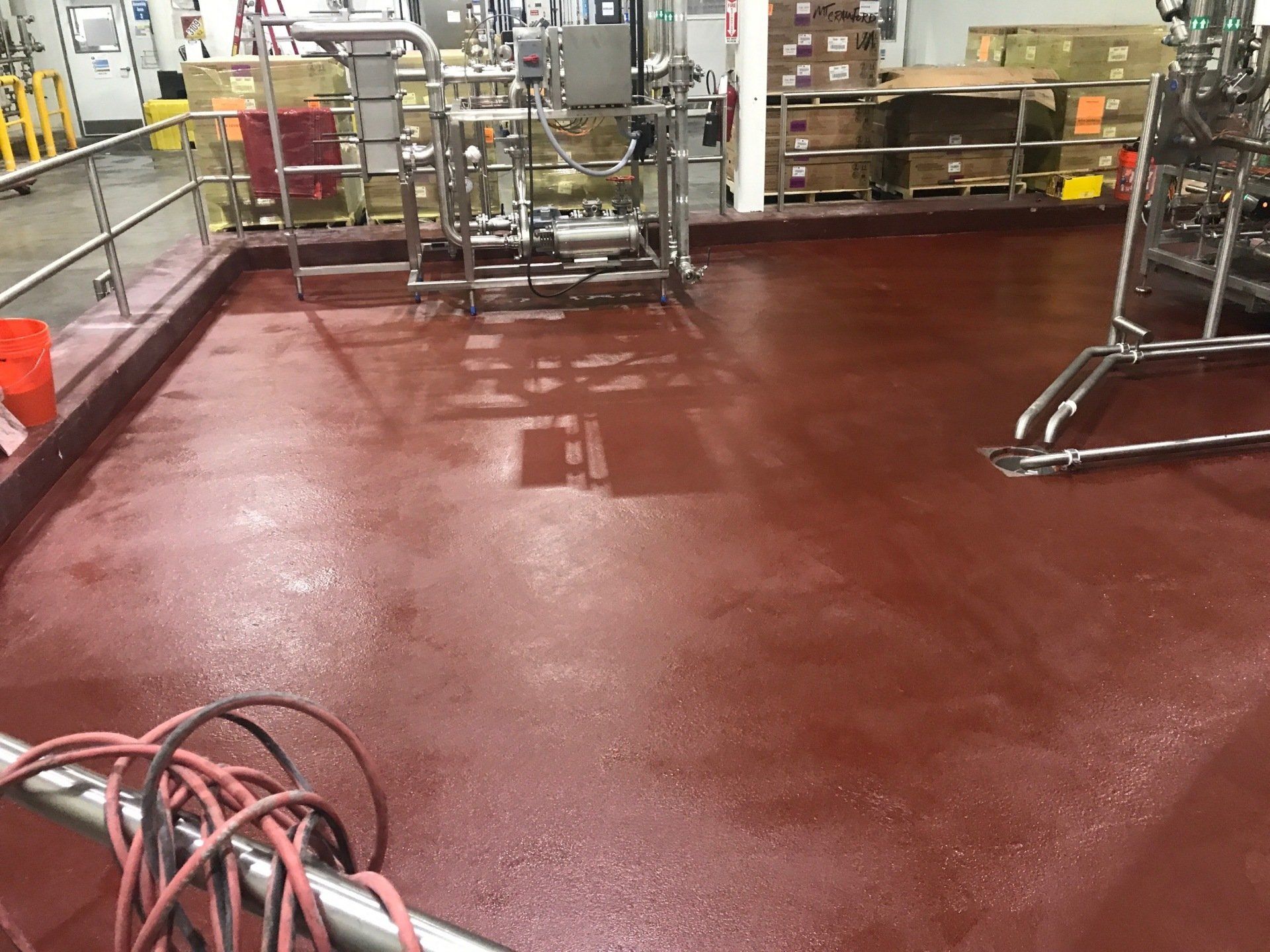 Polymer flooring