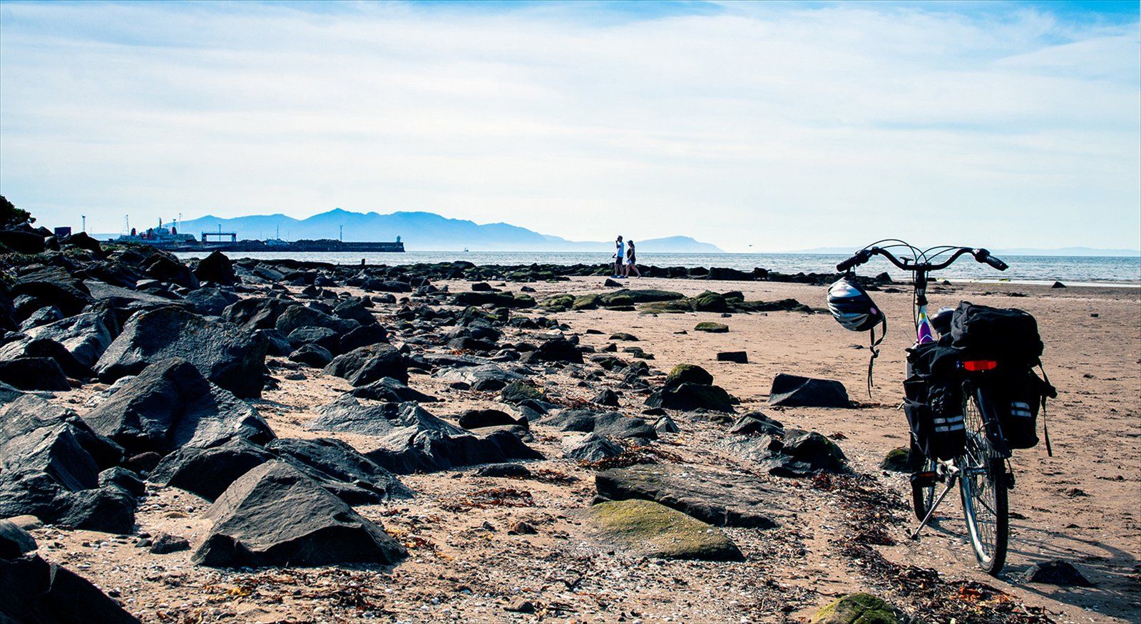 Rocky Shore by Jane Stokes