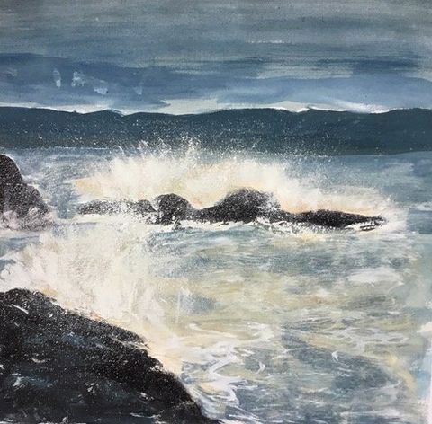 Breaking Wave, Elizabeth Dagg Breaking Wave, Elizabeth Dagg
