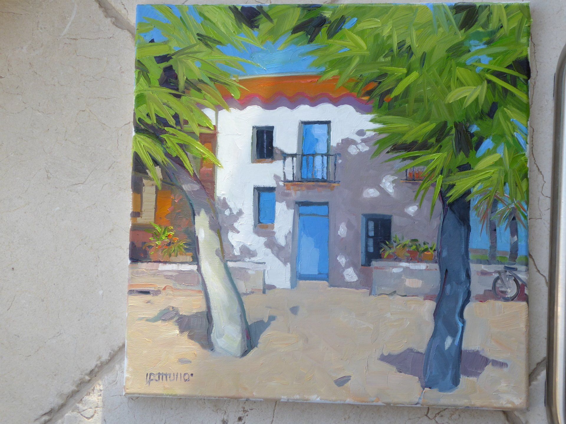 Blue Door by Lin Pattullo