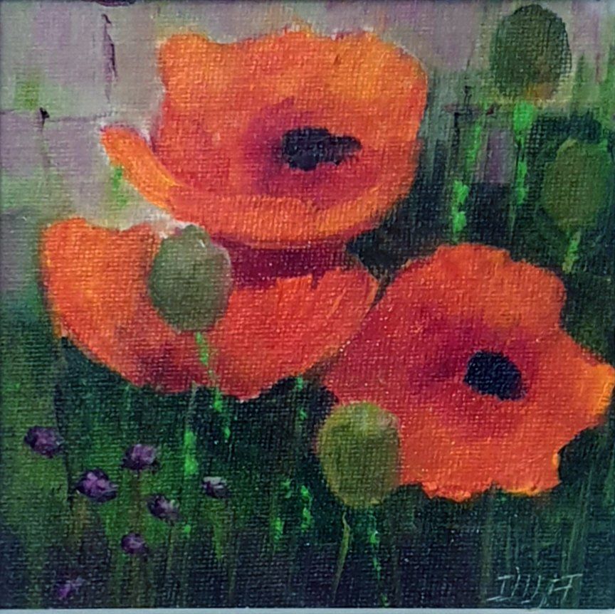 Small Poppies by Margaret Duff