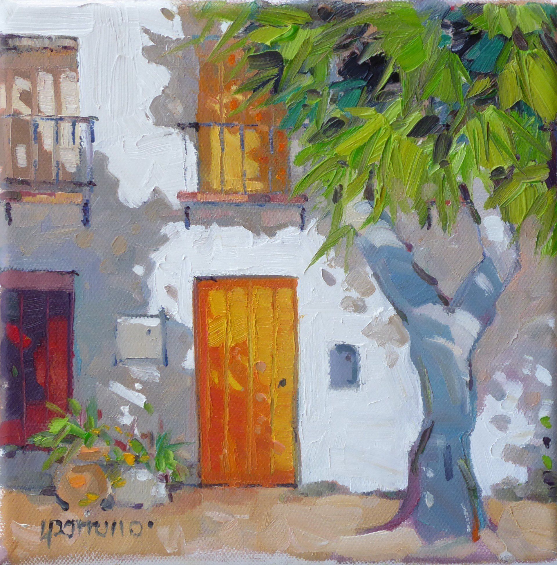 Yellow Door by Lin Pattullo