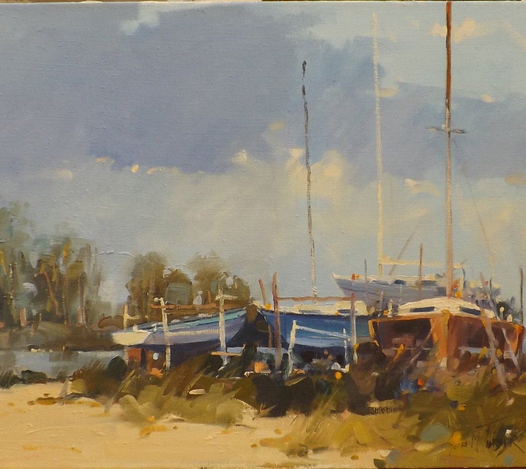 Helen M Turner PPAI - A Gaggle of Boats
