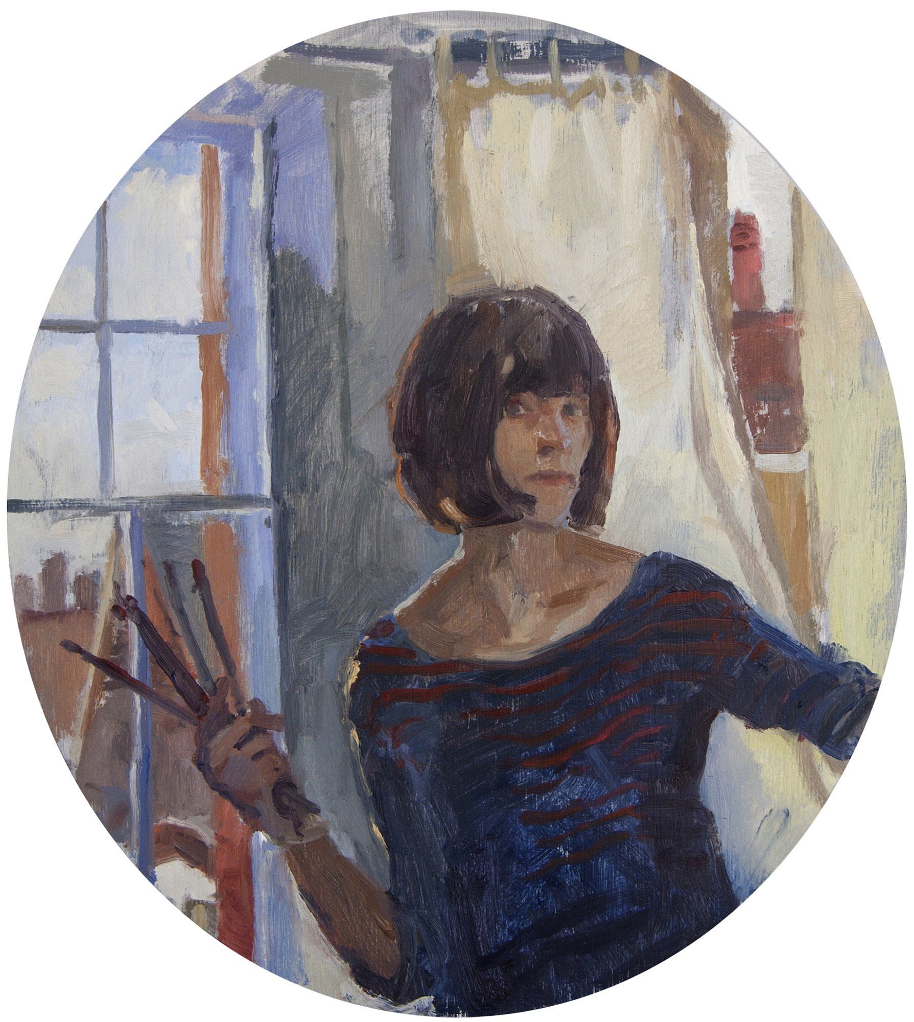 Oval Self Portrait