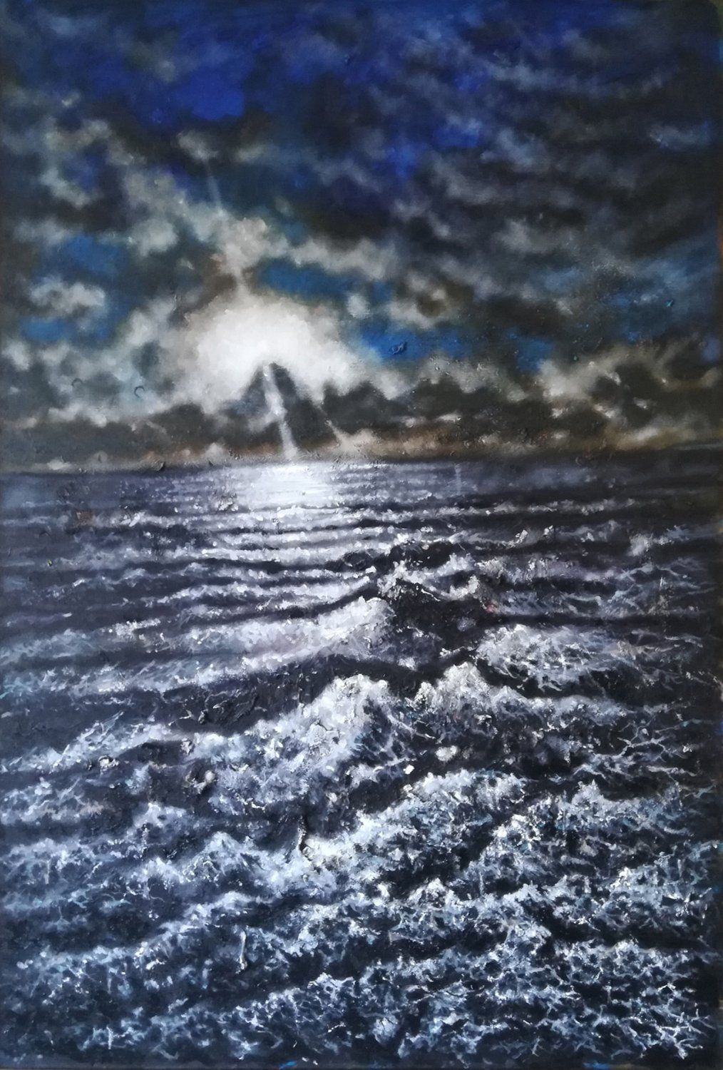 Distant Winter Surfers - Paul Trainor