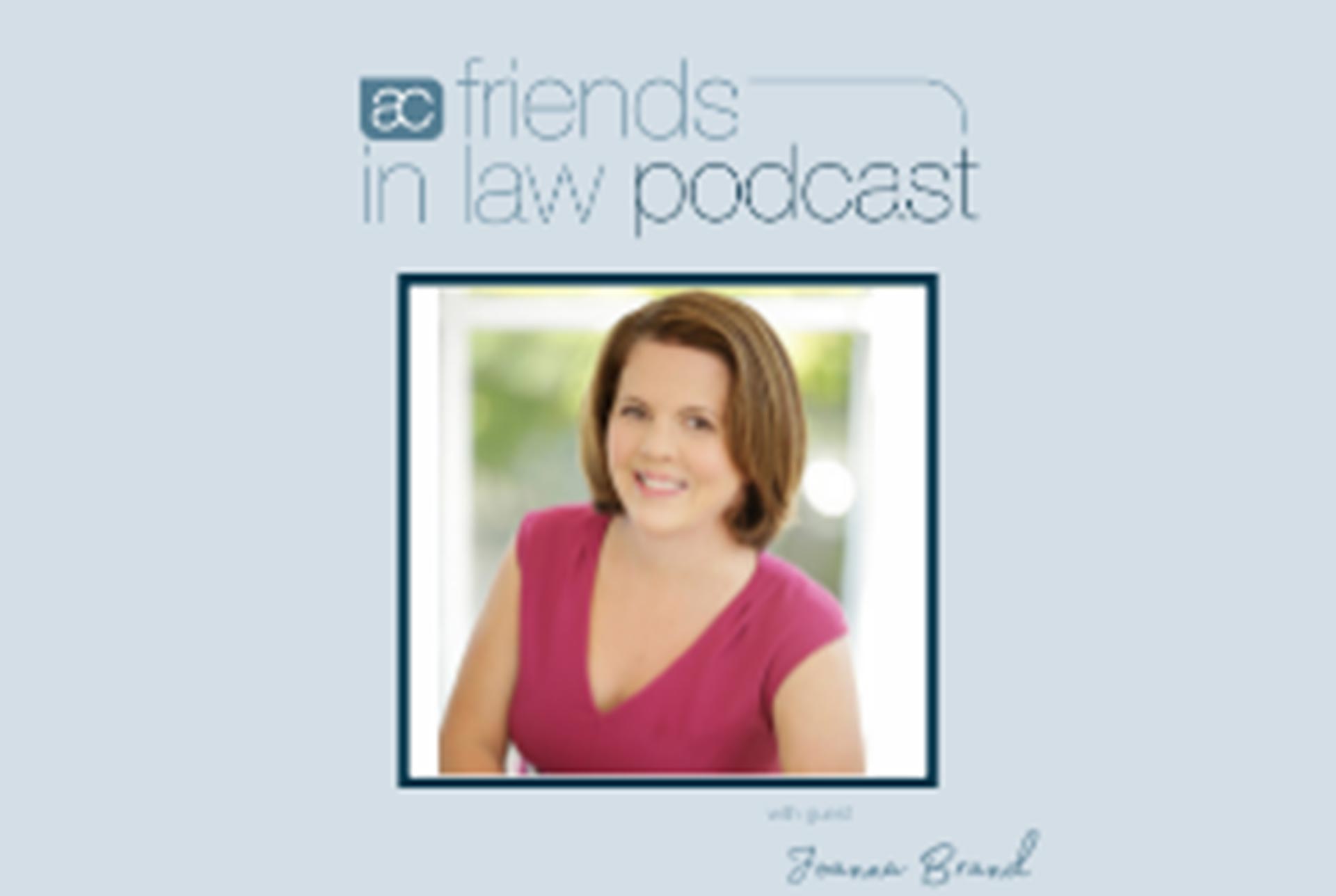 Who You Know and Who You Run With - Joanna Brand’s Brand of Success