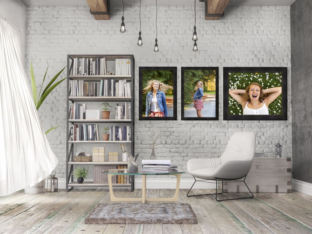 Senior Girl Framed Portrait