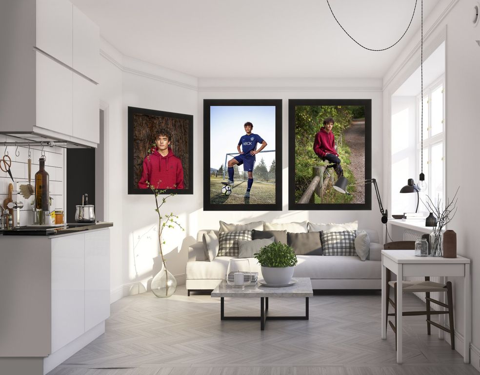 Senior Boy Framed Portrait